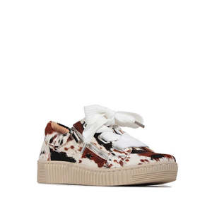Eos: EOS Jovi Texas Pony Leather Lace Up With Zip