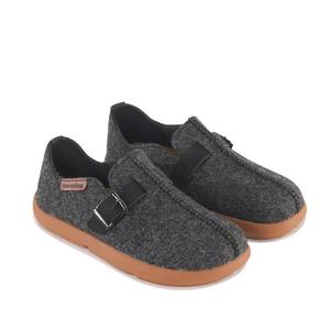Los Cabos Feltsome Graphite Black Women's Feltsome Slipper House Shoe
