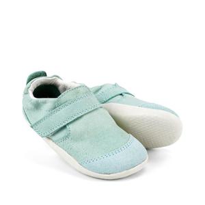All Bobux: Bobux XP Xplorer Marvel Mist Blue Dress Shoe First Walker 501227