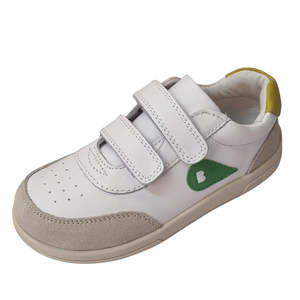 Bobux KP Kids Plus Champ Leather Sneaker White Green