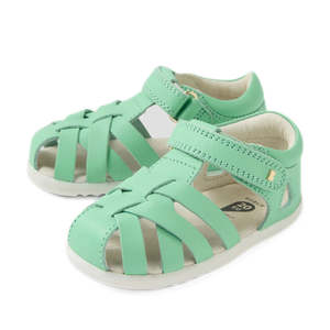 Bobux Step Up SU Tropicana II Mint Jelly Green Closed Toe Sandal