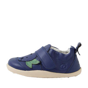 All Bobux: Bobux XP Explorer Little Sprouts Blueberry Dash First Walker Blue