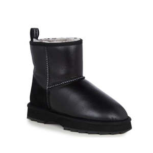 Emu Womens Sharky Mini Town Black Boot