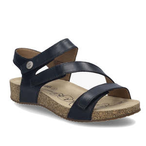 All: Josef Seibel Tonga 25 Womens Leather Comfort Sandal Schwarz Black