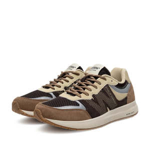 Woden: Woden Rigmor Open Mesh Womens Sneaker Chocolate Multi