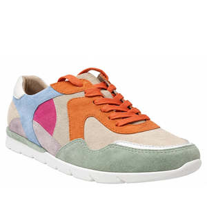 Casuals Sports: Ziera Joneso Bright Multi XW Womens Suede Sneaker