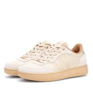 Casuals Sports: Woden Line Sneak Ivory Lace Up Sneaker