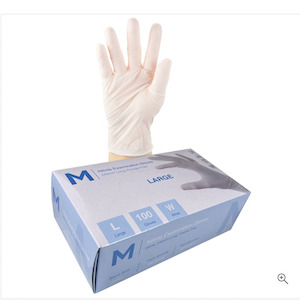 Disposable Gloves: Nitrile Examination Gloves White - 100's