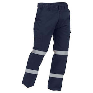 Fire Rated Clothing: Bison Arcguard 12 Cal Inheratex Taped Cargo Pants - Navy