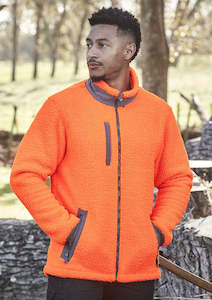 Fleece And Hoodies: ZT285 - Unisex Streetworx Full Zip Sherpa Fleece