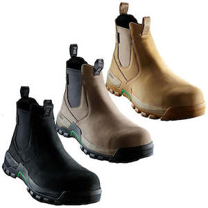 Safety Footwear Slip On: FXD WB-4 Slip-On  Elastic Side Safety Boot