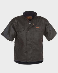 Outback: Outback Oilskin 1/2  Sleeve Brown  6037