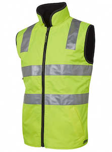 Jb Wear: 6D4RVEB JB'S HV Vest - Taped Lime/Black