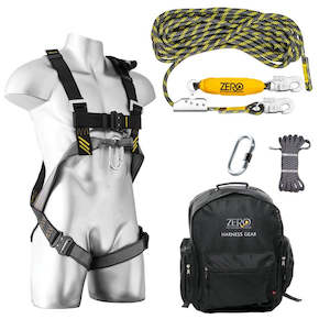 Zero: Roofers Harness Kit with 15m Rope