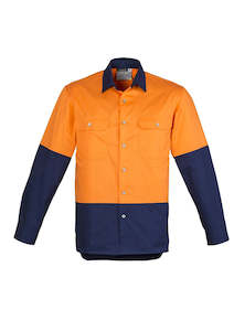 ZW122 MENS INDUSTRIAL SHIRT L/S