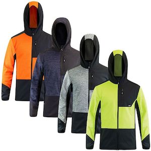 High Vis Jumpers And Fleece: Bison Hooded Sweatshirt