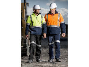High Vis Jumpers And Fleece: Mens Hi Vis Fleece Jumper - H Taped ZT462
