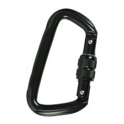 Black High Strength D Carabiner PK-0005
