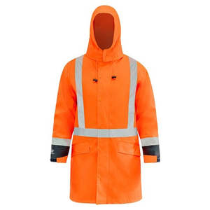 Paramount: 32300 PU Stamina Rainwear Jacket H20 TTMC Orange/Navy