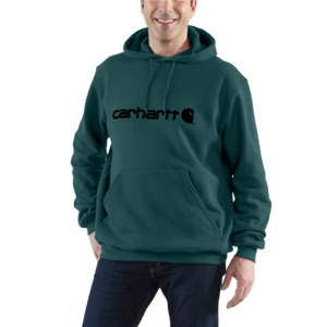 Carhartt Tops: Carhartt Marquette Hooded Logo Sweatshirt