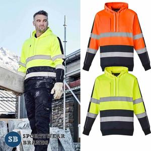 High Vis Jumpers And Fleece: Unisex Hi Vis Taped Hoodie ZT483
