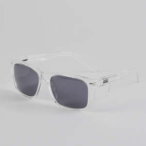 Natty Kenneth Safety Glasses, Smoke Tinted