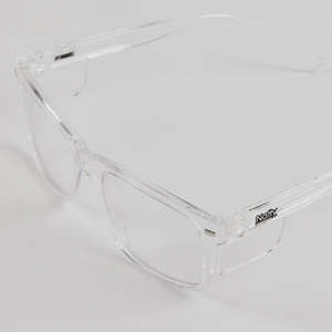Natty Kenneth Safety Glasses, Clear, Clear Lens