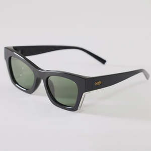 Natty Browse Black Polarised Safety Glasses