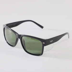 Natty BIG Kenneth Black Polarised Safety Glasses