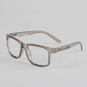 All: Natty Kenneth Steel / Clear Lens Safety Glasses
