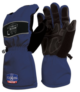 All: IceKing Navy Freezer Glove