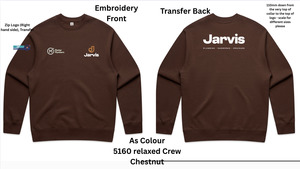 "JARVIS" As Colours 5160 Relax Crew - Chestnut