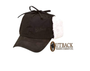 Hats And Beanies: Outback McKinley Oilskin Cap