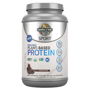 Nutrition: Sport Organic Plant Protein, Chocolate - 840g