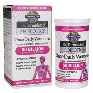 Nutrition: Dr Formulated Once Daily Womens Probiotic 50 million - 30 vegan capsules
