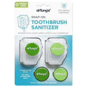 Dr Tungs Snap- On Toothbrush Sanitiser