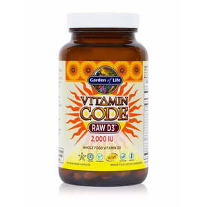 Vitamin Code - Raw D3 - 60 capsules