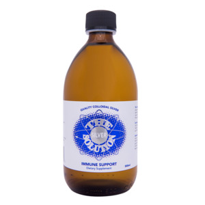 Immunity: The Silver Solution 500ml  ( Colloidal Silver )
