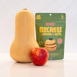 Children: Pancakes with Pumpkin & Apple