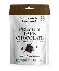 Premium Dark Chocolate Squares 10 Piece