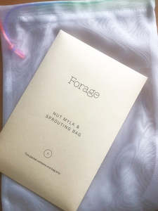 New Zealand Made: Single Nut Mylk- Green Juice Bag