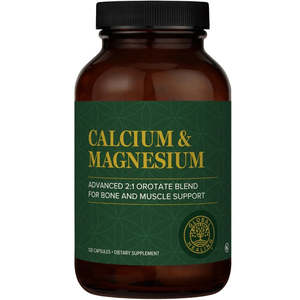 Vegan: Calcium & Magnesium Orotate 120 caps
