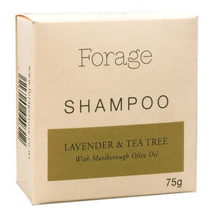 Coconut Collection: Forage Shampoo Bar - Lavender & Tea Tree 75g