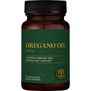 Organic Oregano Oil - 200mg Caps
