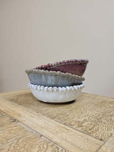 Bowls: Beaded Pasta Bowl