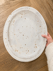 Handmade Birch Oval Platter
