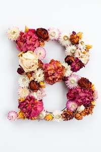 Floral Letters: Floral Initial