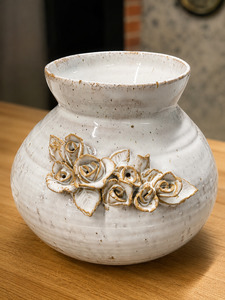 Vases: Rose Vase - Handmade Medium