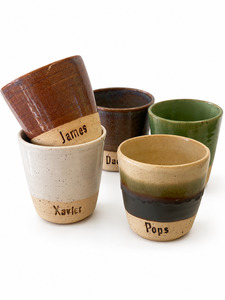 Mugs And Tumblers: Personalised Father's day Ceramic Tumblers