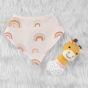 Products: Rainbow Bib - For A Pawpose Baby Crafts NZ Candles NZ Homewares NZ